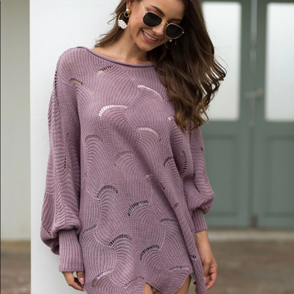 Dolman Sleeved Sweater - Picture 2 of 6